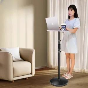 스탠딩 책상 높이 조절 노트북 스탠드 서서 쓰는 책상 높낮이 일하는 서있는 높은 테이블