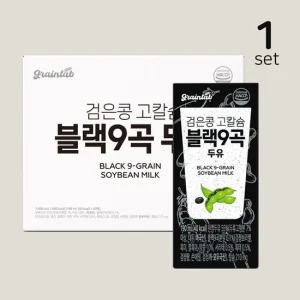 그레인랩 검은콩 고칼슘 블랙9곡두유 40팩 x 1박스