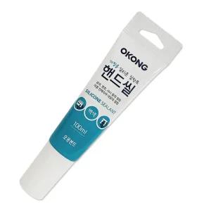 오공 가정용 핸드씰 100ml 백색 8327 실리콘 실란트/외부용/외장용/욕실용/화장실/본드/줄눈/창틀/보수제