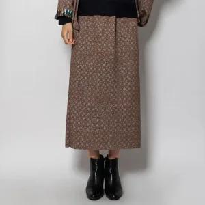 [디아스토리] 에어쿠션 A로고 포켓 스커트 (AHFPSK15) 브라운