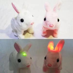 [셀러허브]불빛 LED 움직이는 토끼인형 장난감 (S14034151)