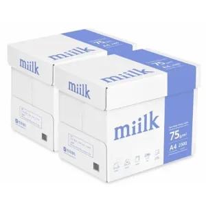 밀크 A4용지 75g 2박스(5000매) 복사용지