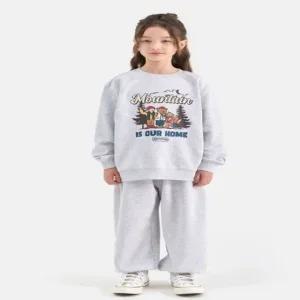 [갤러리아] [아웃도어프로덕츠키즈]베어 패밀리 맨투맨셋트OD253IMM12/BPT02_MWH