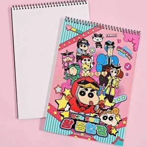 [셀러에이드]캐릭터 종합장 짱구는못말려 무지종합장 스프링