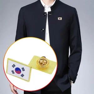 태극기 뱃지 태극 배지 현충일 광복절 애국 어르신 외국인 선물