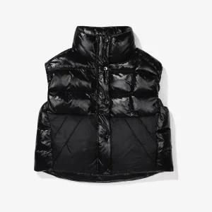 [휠라](광주신세계)[FILA] 프리미엄 퀼팅 구스다운 패딩베스트 (FS2DVF4161F_BLK)