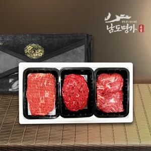 [남도명가] 1등급 한우 명절선물 불고기500g+국거리500g+산적거리500g/총1.5kg