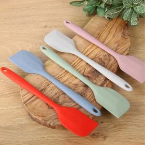 파스텔톤 실리콘 미니 알뜰주걱 스페츌라 베이킹도구