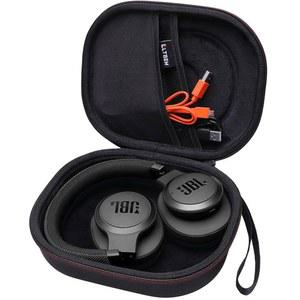 [미국배송] LTGEM EVA 하드 케이스: JBL LIVE 770NC/660NC/650BT/460NC/670NC/400BT/500BT 및 TUNE 770NC/710BT/720BT/760NC/700BT/750BT/510BT/520BT/500/투어 원/E45BT 블루투스 무선 헤드폰(블랙)용