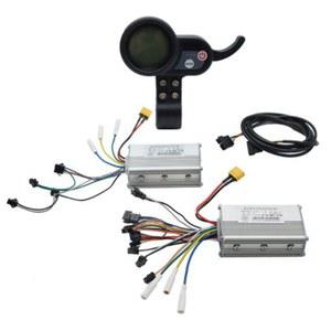 전기 스쿠터 듀얼 드라이브 컨트롤러 JP 48V 52V 60V 25A 50A 브러시리스 AB 전면 후면 키트