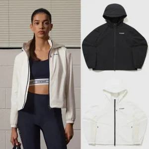 [롯데백화점]르꼬끄 여성 루즈핏 2L 메쉬안감 후드 자켓 QQ322OJK81