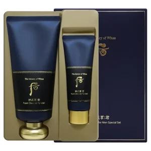 더 후 공진향 군 자양 폼 클렌져 기획 세트 (180ml+40ml) 남성용 클렌징