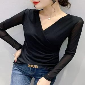 여성 라틴댄스복 라인댄스 라틴 댄스상의