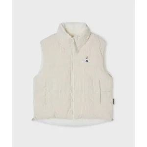 후아유 WHO.A.U Reversible Corduroy Padding Vest WHVWF4912F 200056