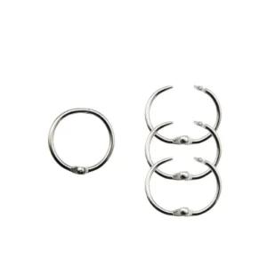 고리링 고리 30mm 단어장링 사무용 서류 카드링 사무 원형 쇠링 문구용링 O링