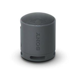 소니 SRS-XB100 무선 블루투스 휴대용 경량 초소형 여행용 스피커, 내구성 있는 IP67 방수 및 방진 샤워 16시간 배터리, 다용도 스트랩, 핸즈프리 통화, 블랙