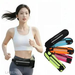 라벤느 초경량 러닝벨트 힙색 스포츠 조깅 플립 허리가방 휴대폰 물통수납 포켓백 웨이스트백