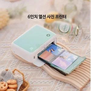 포토 프린터 CP4000L 스마트폰 블루투스 연결 가정용 포켓형 컬러 사진 출력기