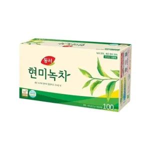 자판기커피 동서 티백 현미녹차 차 1.5gx100T