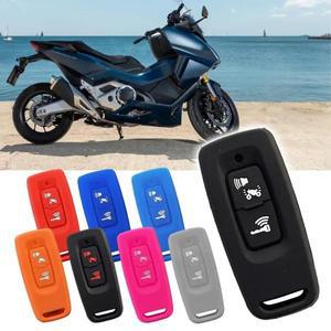 실리콘 오토바이 원격 키 케이스 혼다 Adv 350 PCX 125 PCX160 AV SH350i VISION 110 2021 용 전체 커버 셸