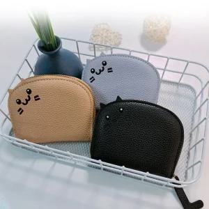 (마카담아) 고양이 카드 지갑/어린이/직장인/여아/남아/공용/가정/선물/생일/여자/유치원/가게/매장/업소