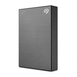 Seagate One Touch, 5TB, 비밀번호 활성화 하드웨어 암호화, 휴대용 외장 하드 드라이브, PC, 노트북 및 Mac, USB 3.0, 스페이스 그레이(STKZ5000404)
