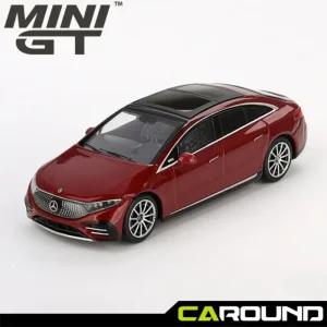 (선물완구) 미니지티 970 1:64 메르세데스 벤츠 EQS 580 4MATIC - 레드 메탈릭
