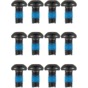 자전거 디스크 브레이크 볼트 T25 로터 나사 M5x10mm 산악 자전거, 로드바이크, BMX - 12개(블랙)
