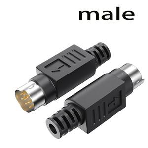 2PCS   8Pin/6Pin/4Pin 미니 소형 DIN 플러그 S 터미널 PLC 커넥터 MD8 핀 남성 DIY 납땜 케이블