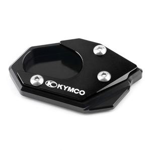 모토 킥스탠드 확장 사이드 패드 플레이트 KYMCO 다운타운 200i 엑사이팅 250 400 엑스-타운 125