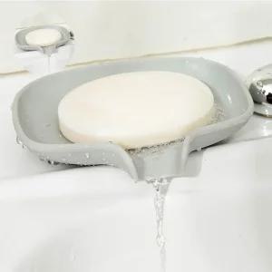 (제스트)세면대 욕실 실리콘 거치대 받침 물빠짐 비누 트레이