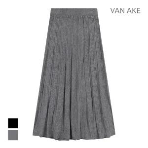[반에이크] 니트 주름 스커트_VB3ZKSQ301Z