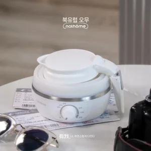 0.6L 접이식 휴대용 무선 커피  OPEN-JD021 주전자 차 전기포트 여행용 캠핑