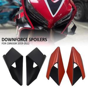 프론트 사이드 다운포스 네이키드 스포일러 고정 윙렛 페어링 윙 혼다 CBR650R CBR 650 R 2019-2023 2022