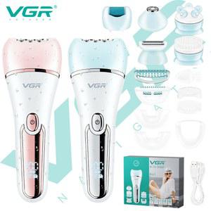 VGR 여성용 733 제모기, 다리 바디 비키니, 레이디 면도기, 얼굴 겨드랑이 제모 도구