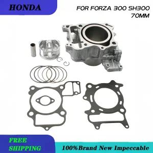 72mm 300cc 바이크 오토바이 엔진 실린더 키트 피스톤 링 켓 탑 엔진 실린더 HONDA FORZA 300 ABS NSS300 S