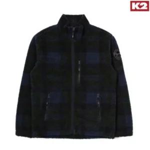[백화점 정품] FW25 K2 남성 비숑(BICHON) 체크 플리스 KMU23160