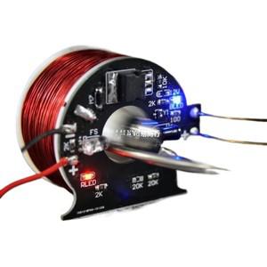 실험보드전자기 사이클로트론 과학 실험 장비 DIY 물리학 교육 보조 모델 4 코일 원형 가속기