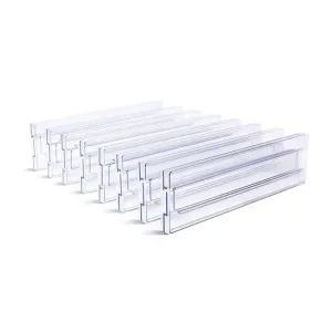 정리함 서랍 길이조절 수납 칸막이 투명 수납함 수납정리함 팬트리수납 서랍정리