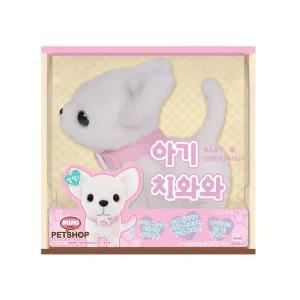 미미펫샵 아기 치와와 강아지 동물 작동인형 완구 장난감 반려동물 애견 캐릭터 선물