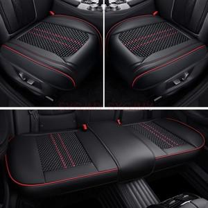 범용  아이스 실크 카시트 커버 현대 투손 산타페 I30 I40 Veler Genesis Venue Ioniq 액세서리 용 3D 쿠션