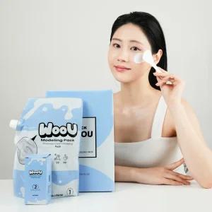 우유 크림 모델링 팩 20회분 1kg(WooU Cream Modelling Pack)