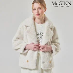 [매긴] 더블버튼페이크퍼하프코트_M4W1CT1601