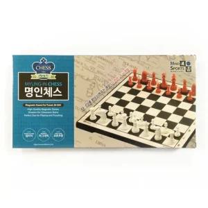 명인랜드 자석소형체스 M-080 미니게임 두괴개발 미니체스 휴대용체스