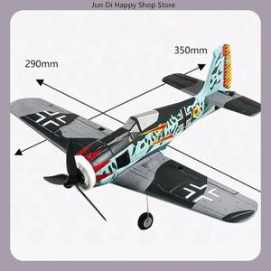 QF013 FW190 워버드 4채널 브러시리스 RC 비행기 EPO 폼 고정익 2.4G 무선 조종 RTF 초보자용 취미