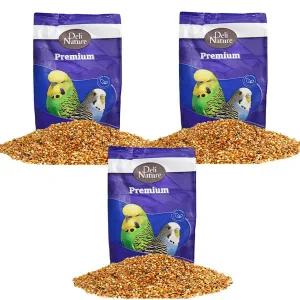 [애니몰파크]델리네이쳐 프리미엄 혼합 사랑앵무 사료 1kg 3개