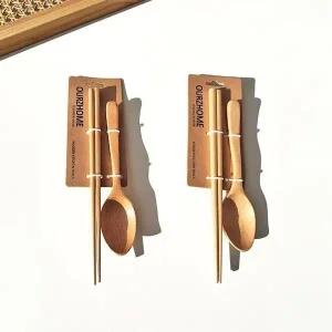 원목 수저 느티나무 식기 조리 용품 주방 (WFK8NHI)