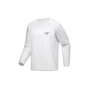 [아크테릭스] 남성 크래그 코튼 롱슬리브 티셔츠 화이트 X000009714 WHITELIGHTBLACK