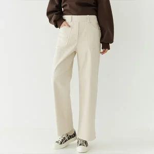 [데드라](88size)무미바이오와이드팬츠 PTE4050_DC