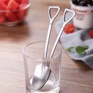 다번다 스테인리스 멀티 삽숟가락 스틸 숟가락 과일숟가락 아이스크림 숟가락_23378256